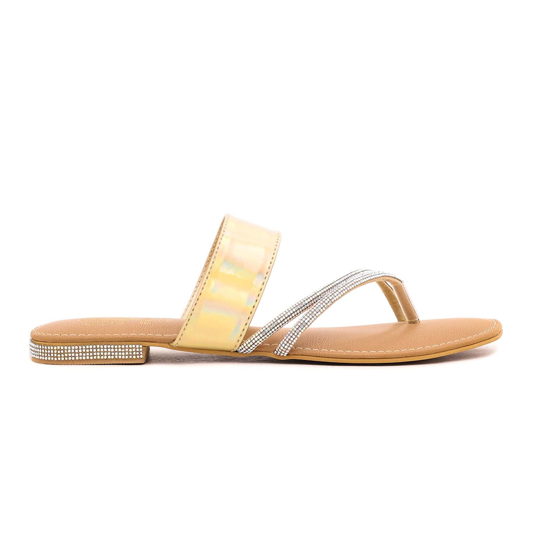 Golden Fancy Chappal FN0661