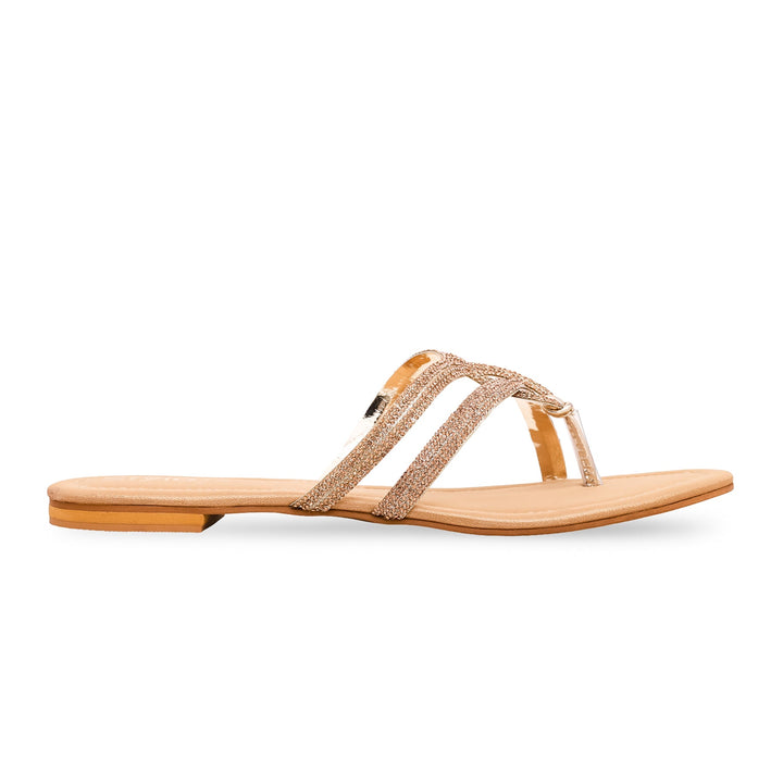 Golden Fancy Chappal FN0682