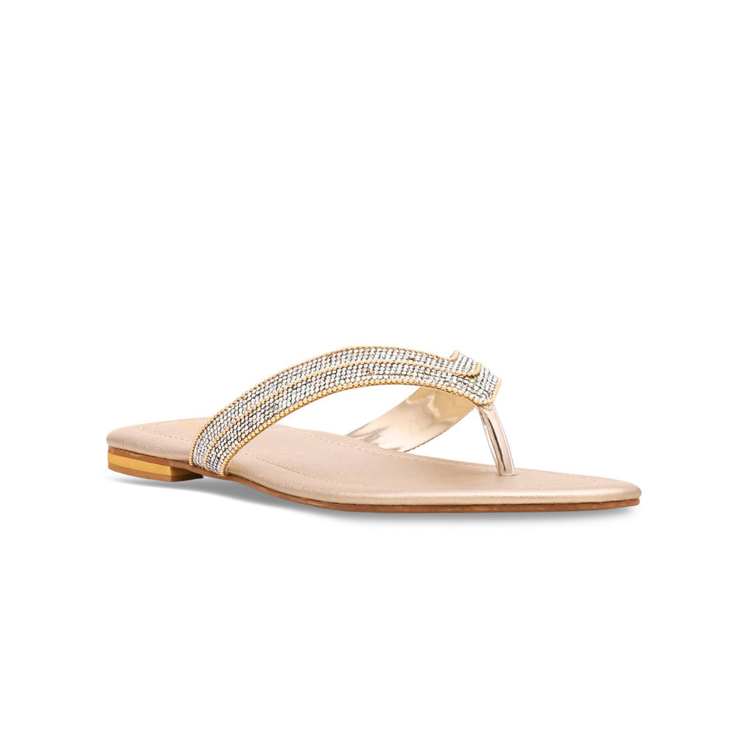 Golden Fancy Chappal FN0699