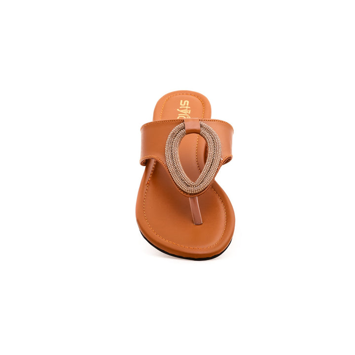 Mustard Fancy Chappal FN0706