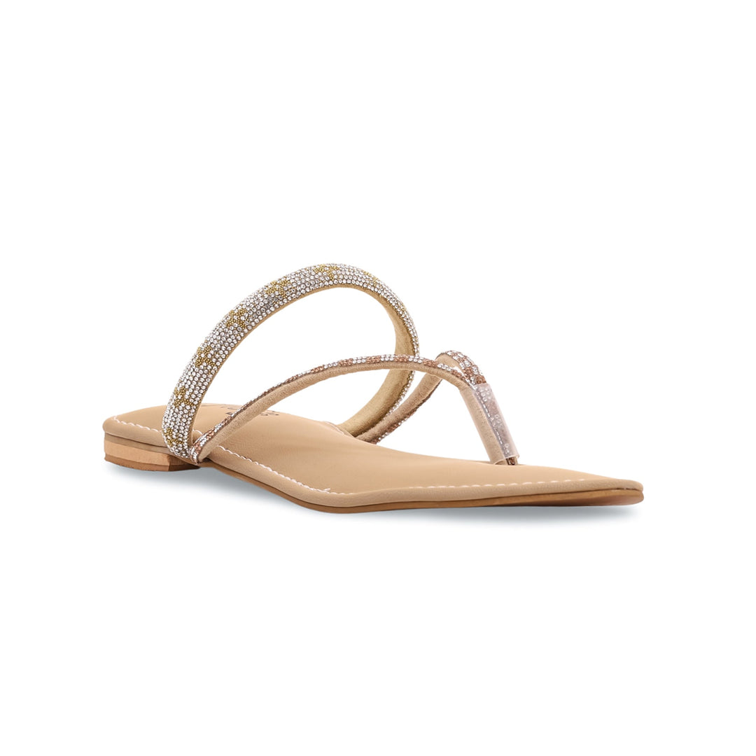 Golden Fancy Chappal FN0723