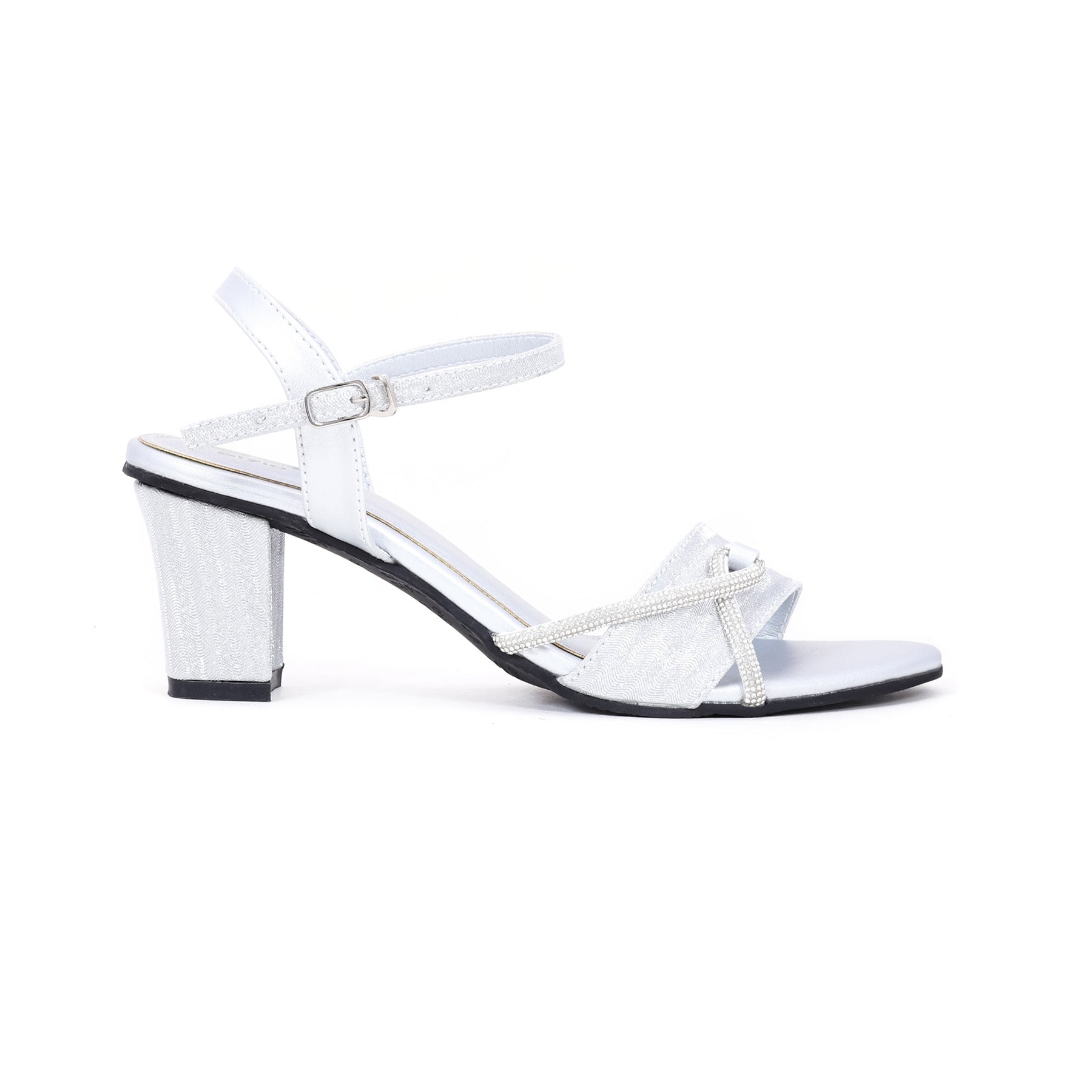 Silver Fancy Sandal FN5216