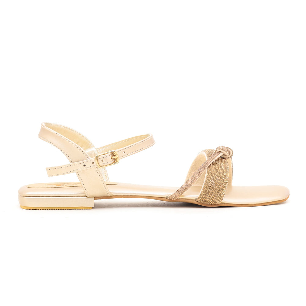 Golden Fancy Sandal FN5455