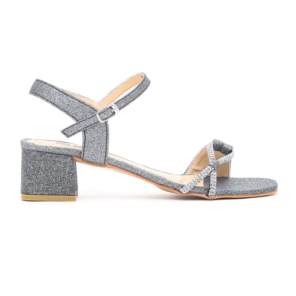 Grey Fancy Sandal FN5490