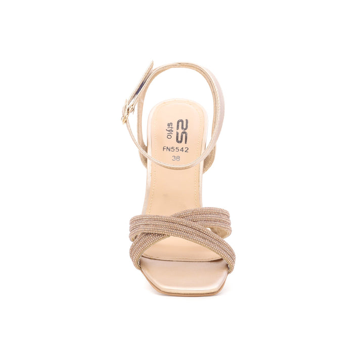 Golden Fancy Sandal FN5542