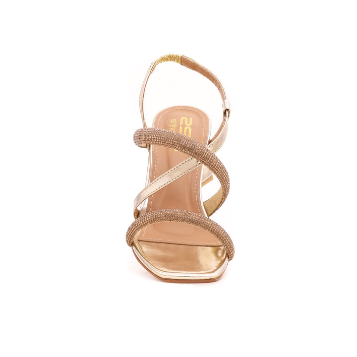 Golden Fancy Sandal FN5569