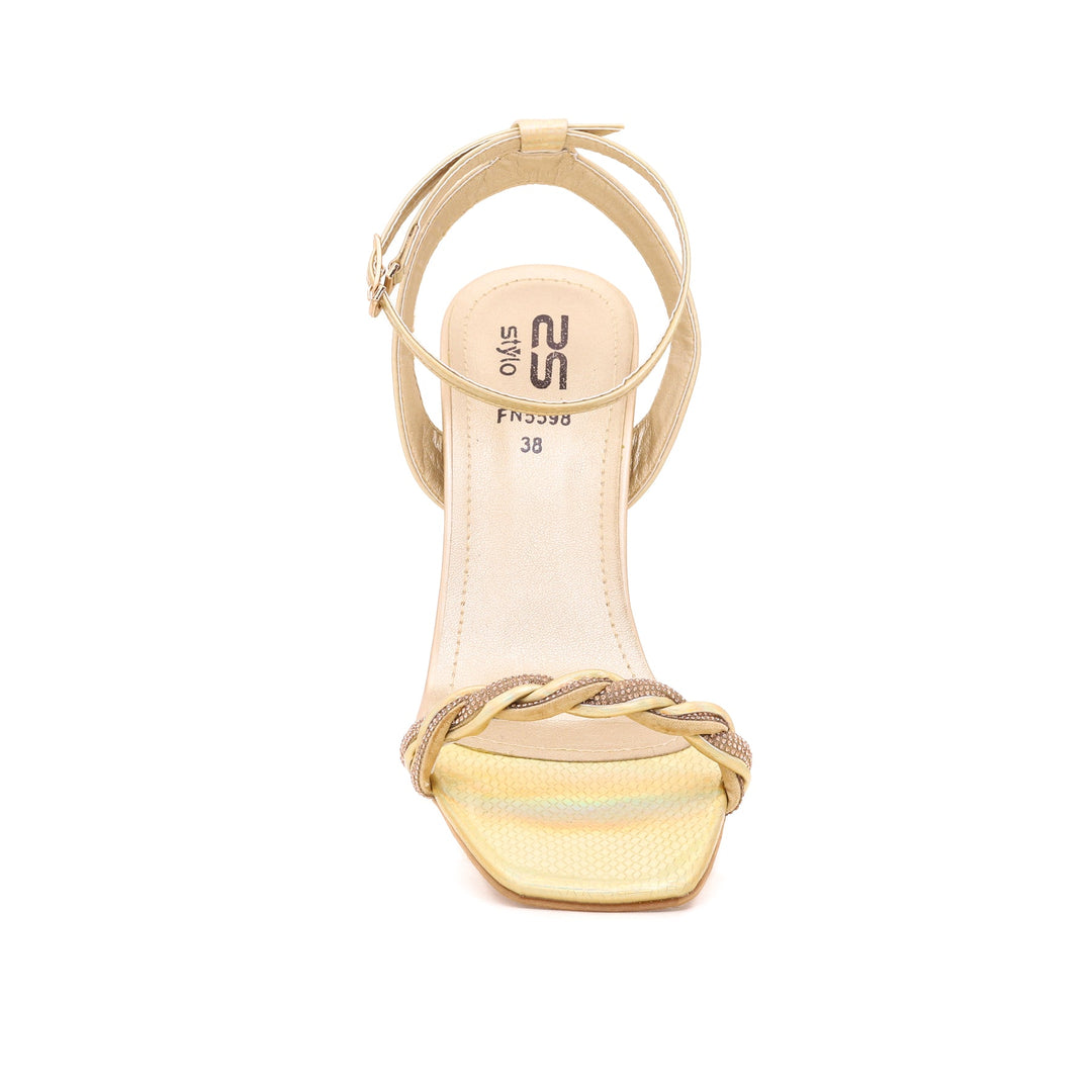 Golden Fancy Sandal FN5598