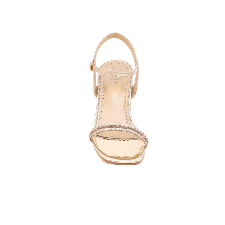 Golden Fancy Sandal FN5617