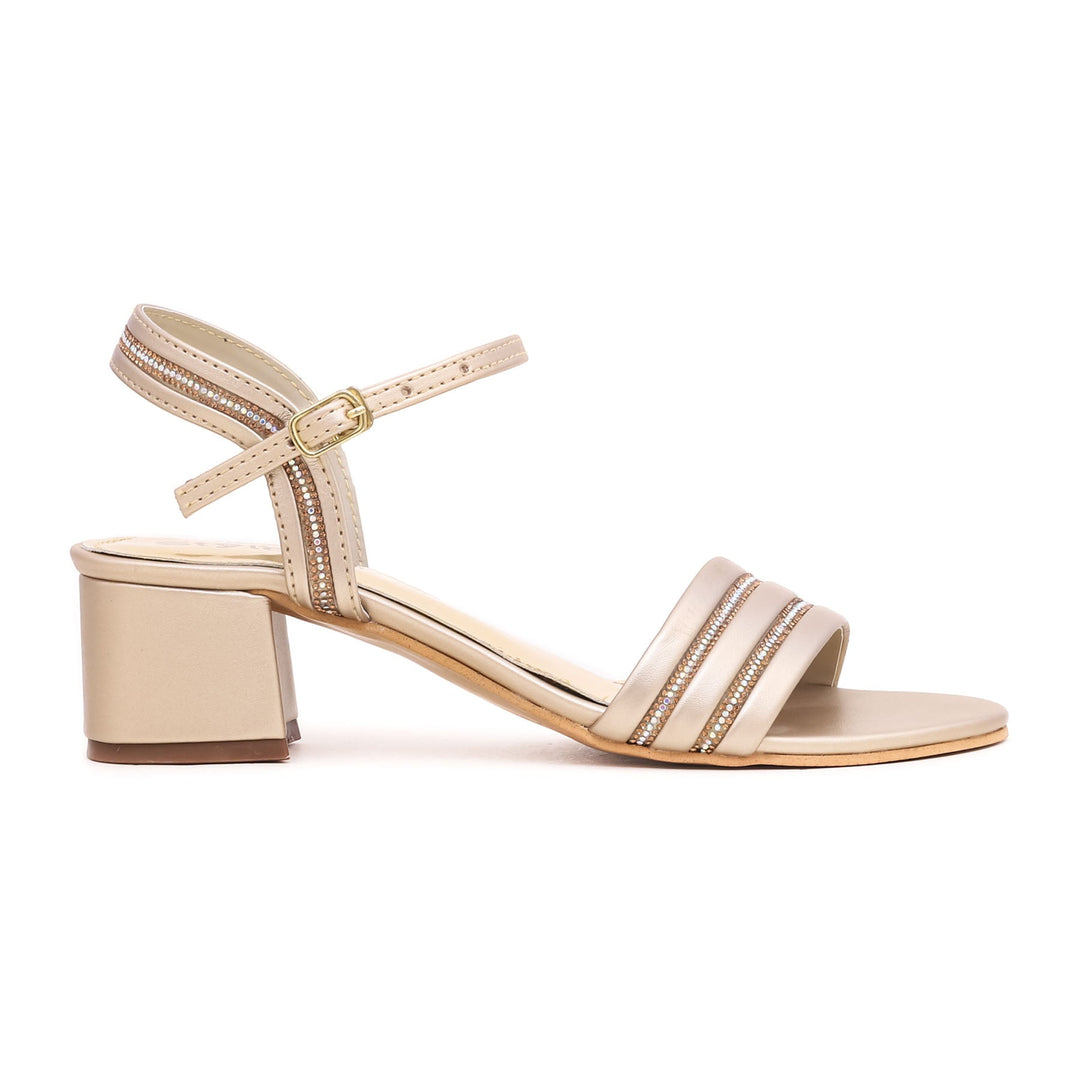 Golden Fancy Sandal FN5619