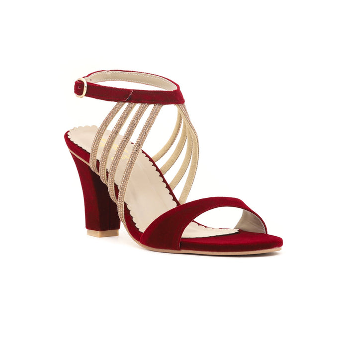 Maroon Fancy Sandal FN5658