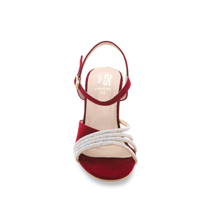 Maroon Fancy Sandal FN5685