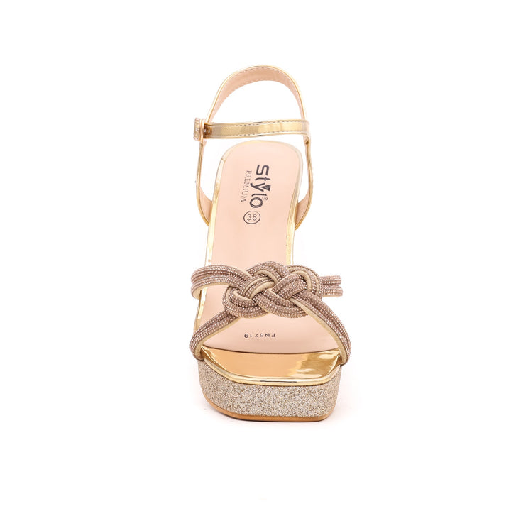 Golden Fancy Bridal Sandal FN5719