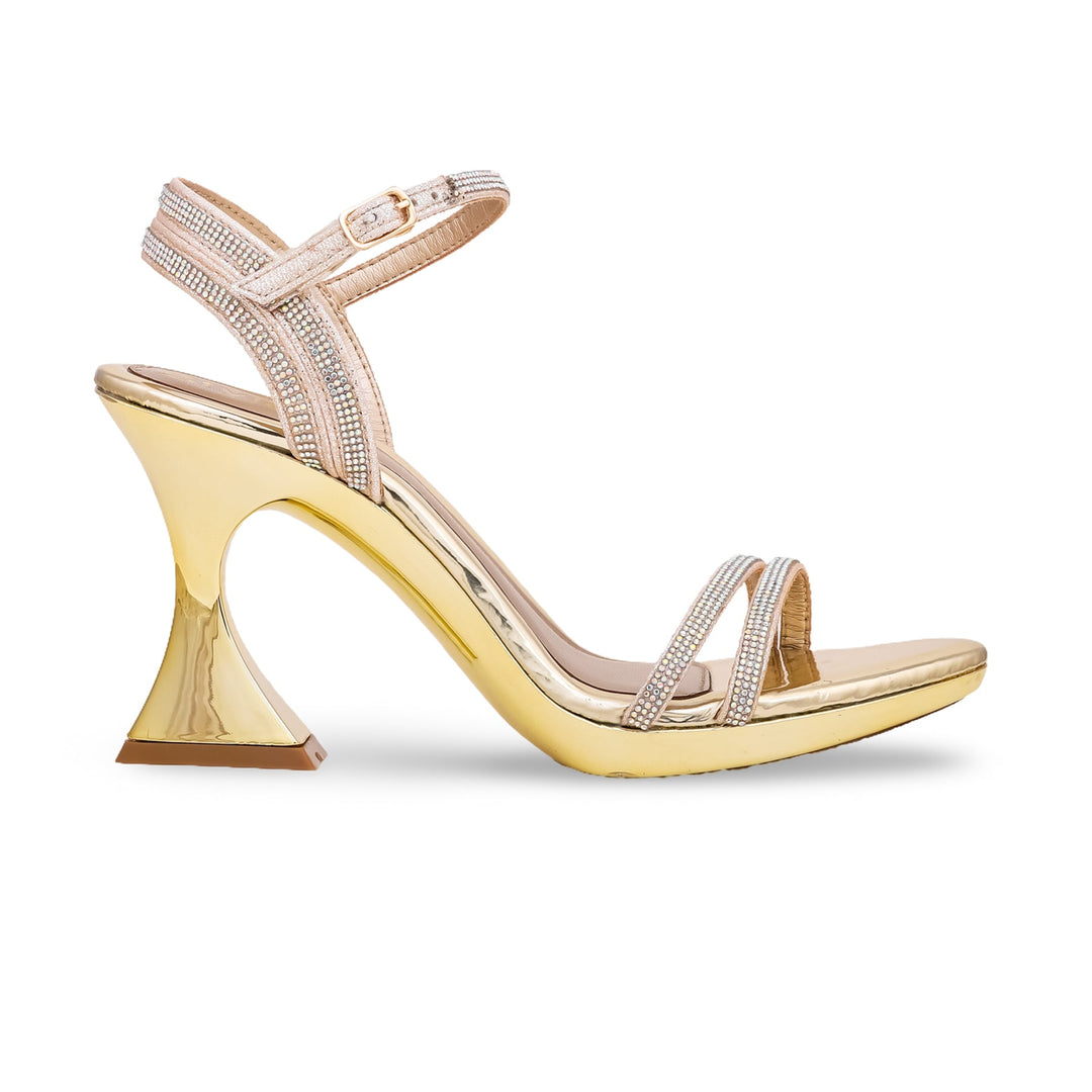 Golden Fancy Bridal Sandal FN5775