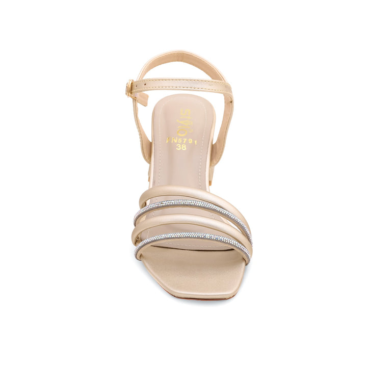 Golden Fancy Sandal FN5791