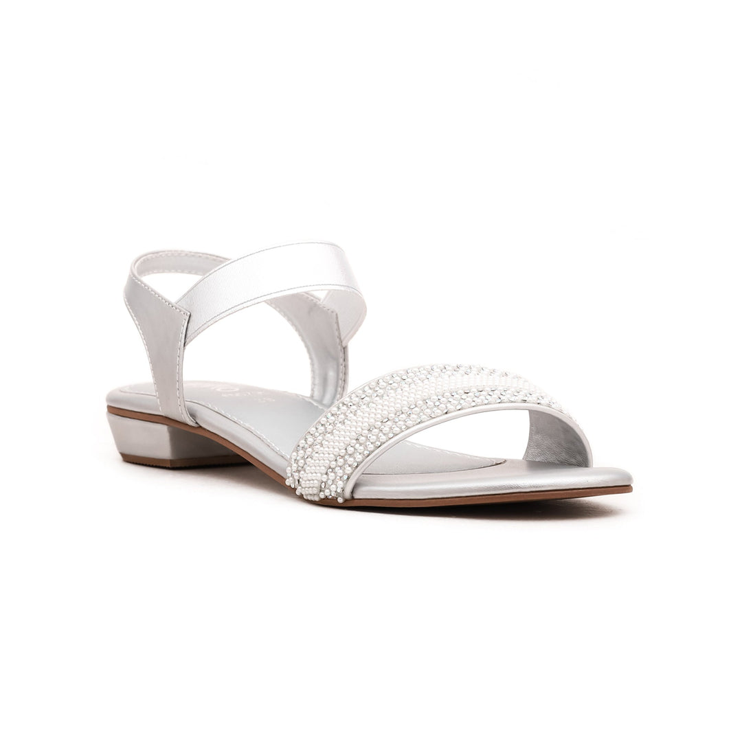 Silver Fancy Sandal FN5795