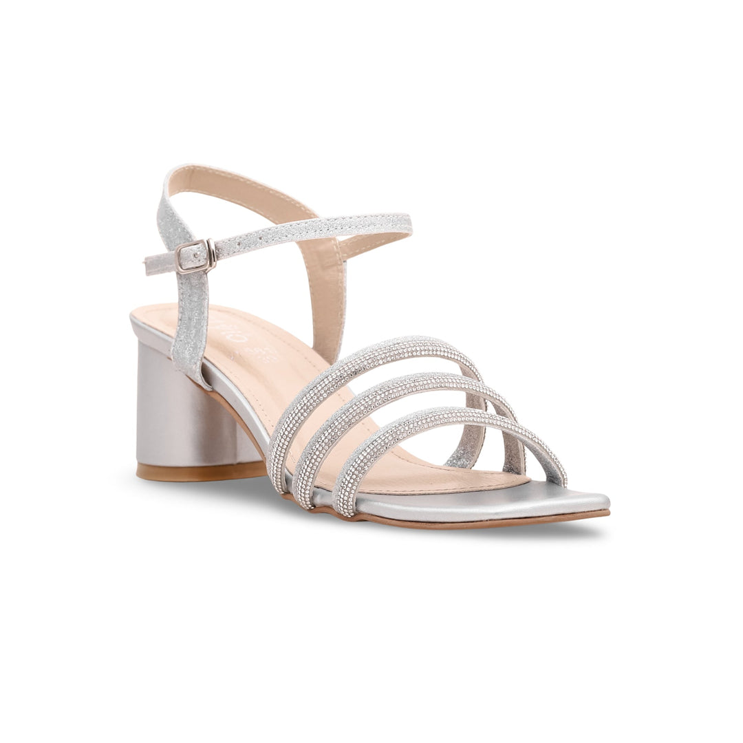 Silver Fancy Sandal FN5814