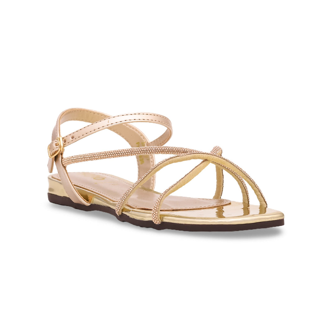 Golden Fancy Sandal FN5836