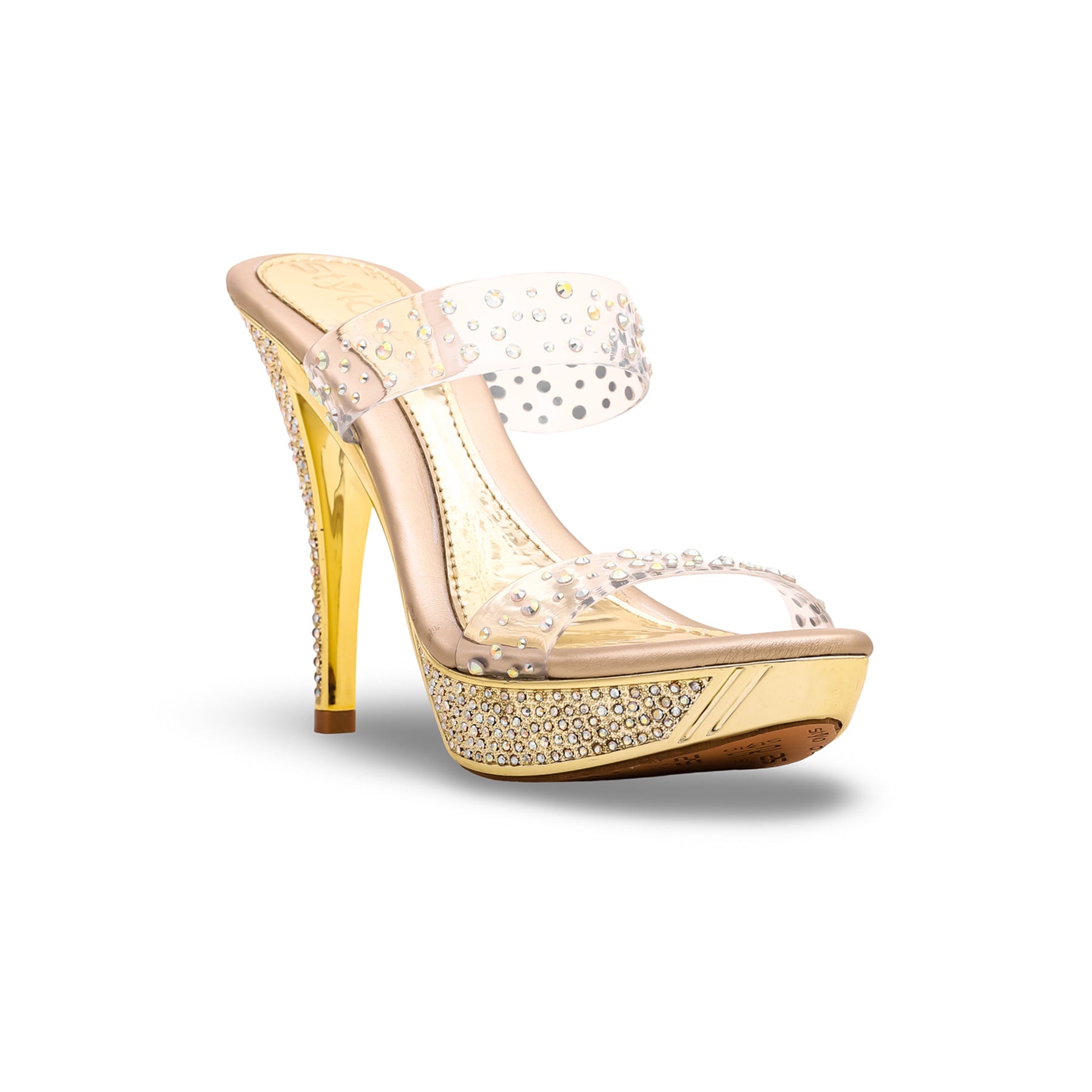 Golden Fancy Bridal Sandal FN7664