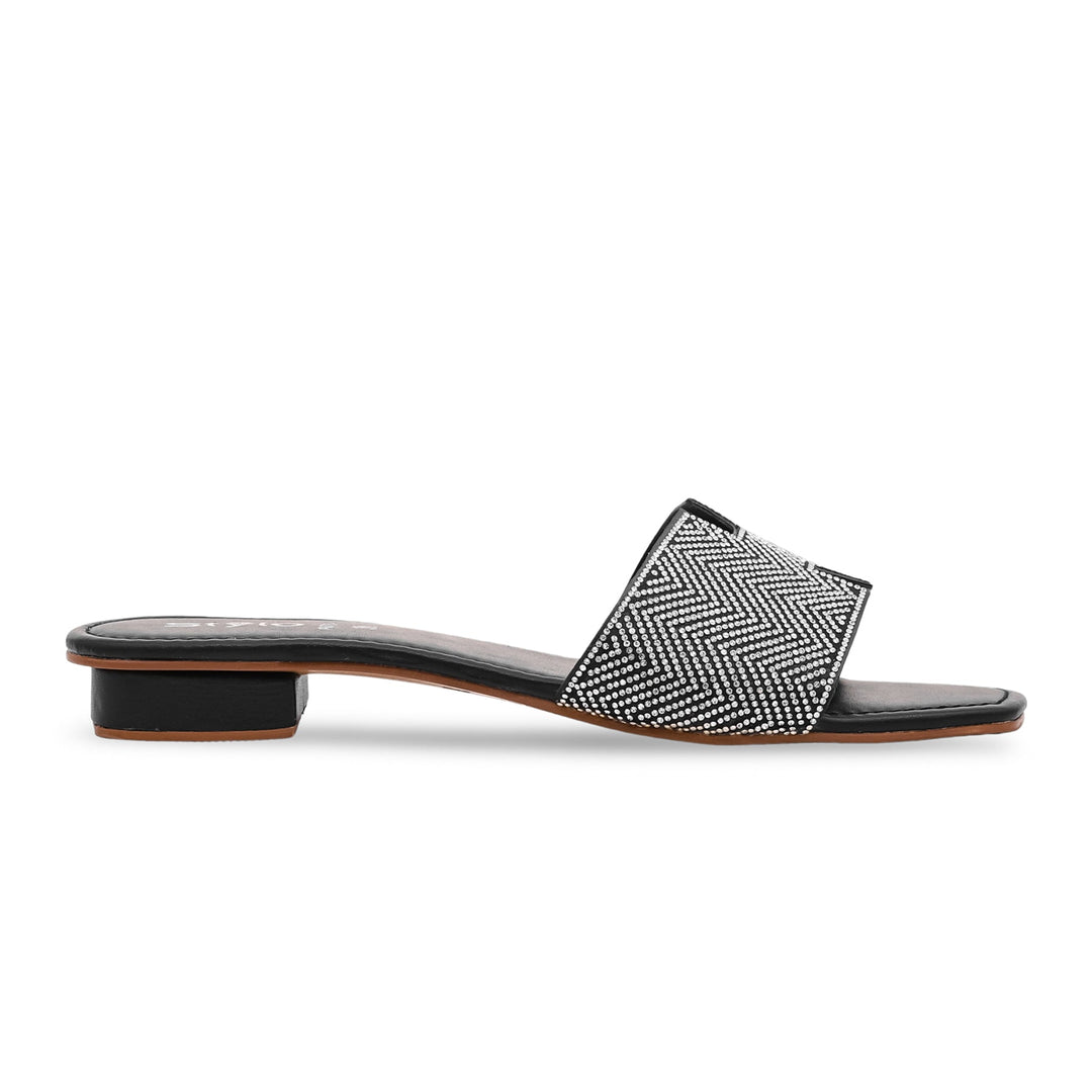 Black Fancy Slipper FN7704