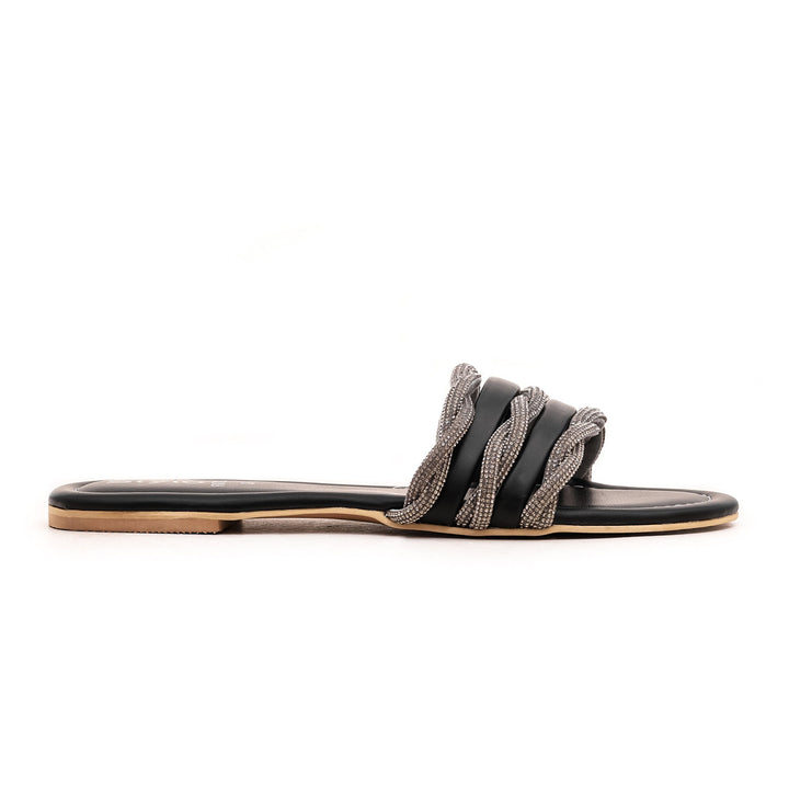 Black Fancy Slipper FN7720