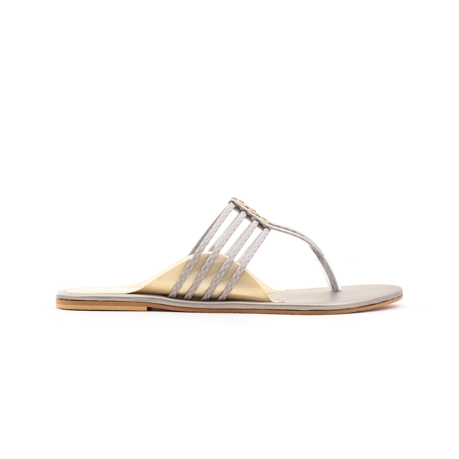 Grey Formal Chappal FR0436