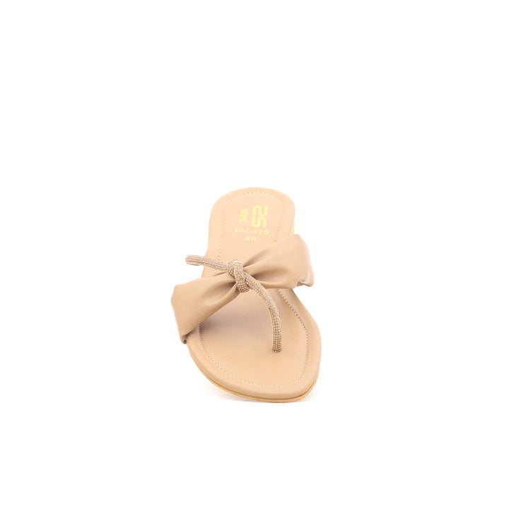 Beige Formal Chappal FR0475