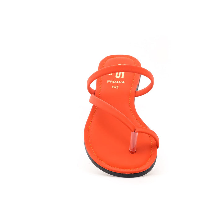 Orange Formal Chappal FR0494