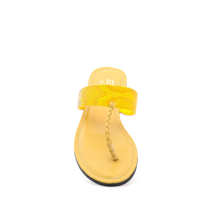 Yellow Formal Chappal FR0495