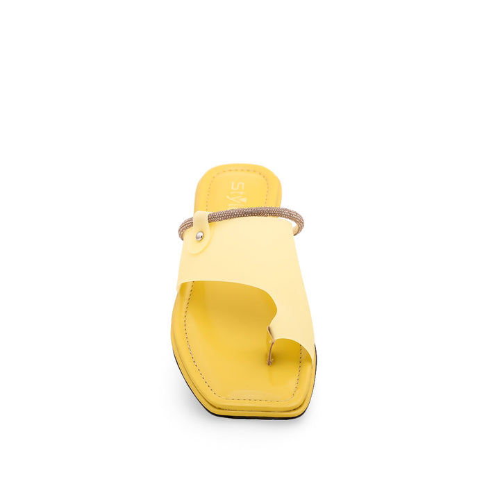 Yellow Formal Chappal FR0510