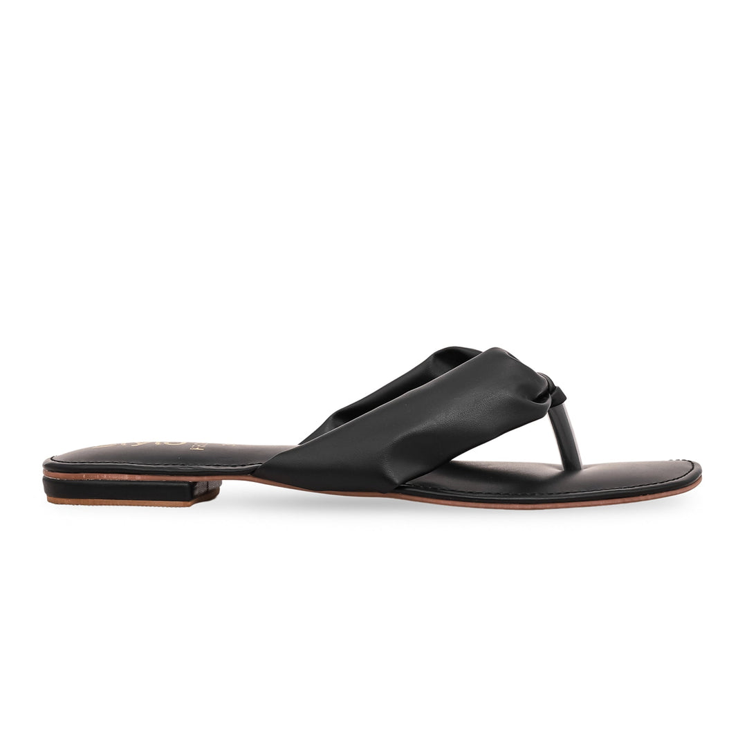 Black Formal Chappal FR0516