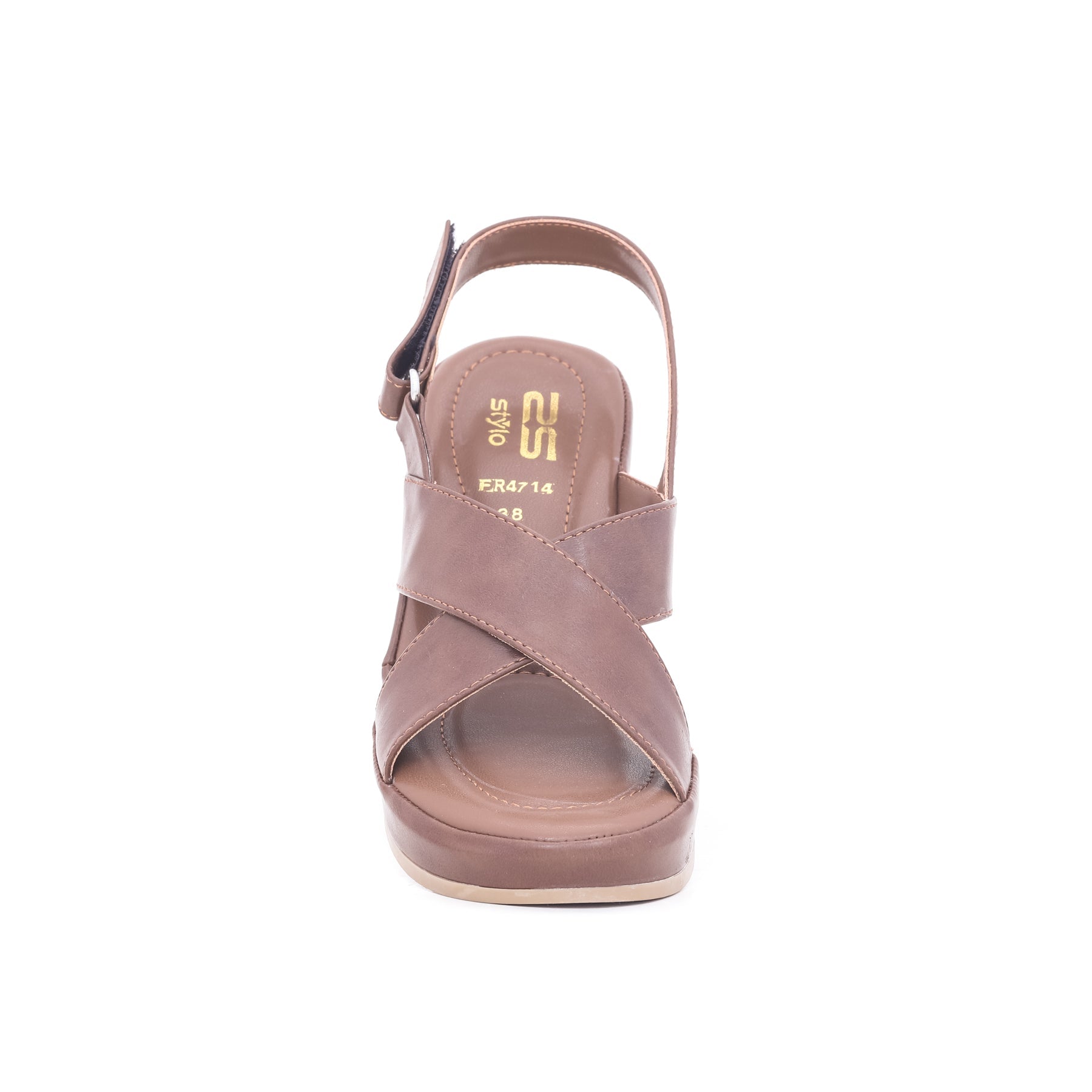Brown Color Formal Sandals FR4714
