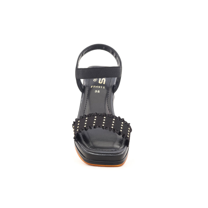 Black Formal Sandal FR4911