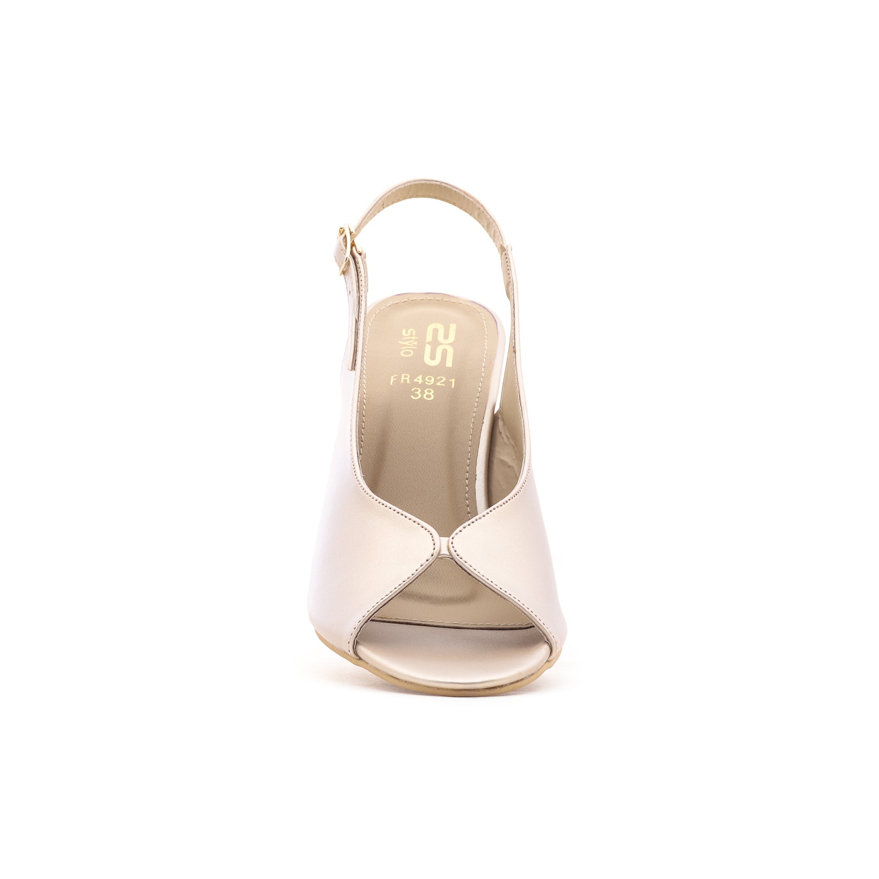 Golden Formal Sandal FR4921