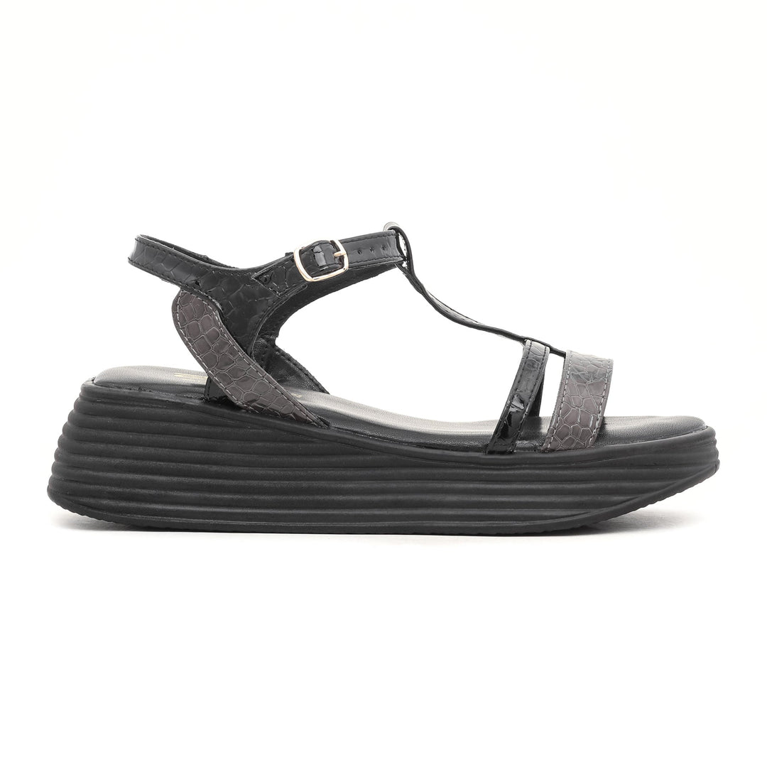 Black Formal Sandal FR5076