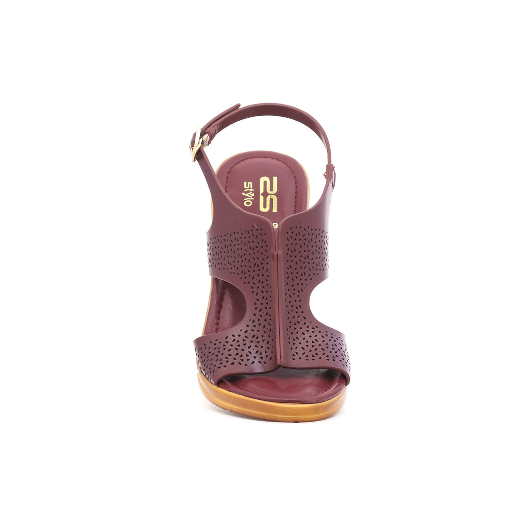 Maroon Formal Sandal FR5119