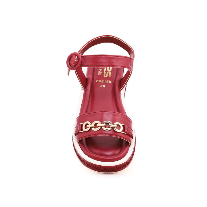 Maroon Formal Sandal FR5155