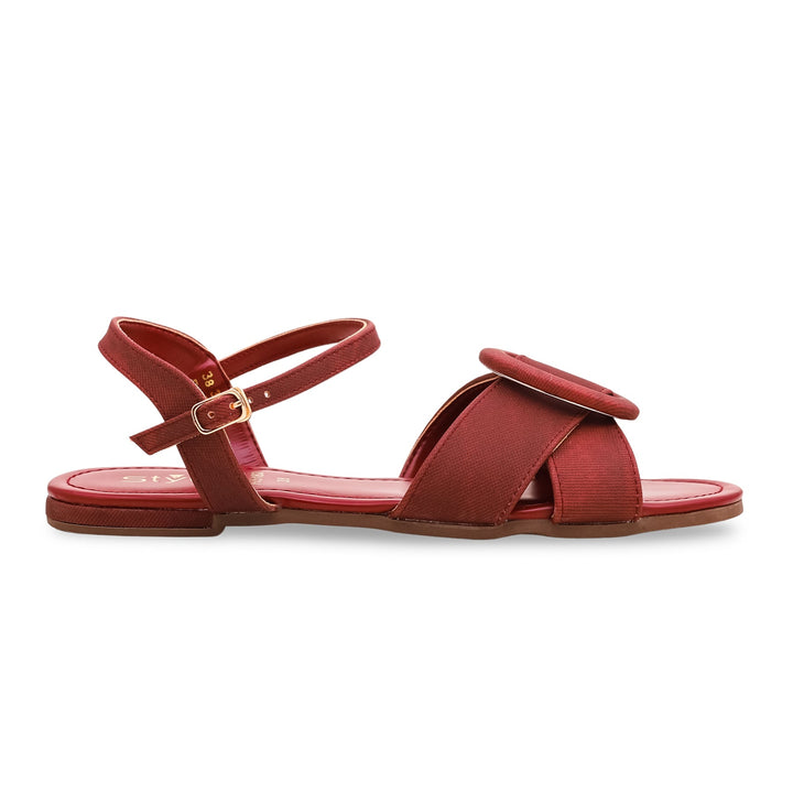 Maroon Formal Sandal FR5182