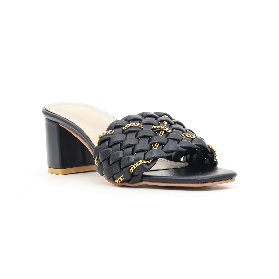 Black Formal Slipper FR7902