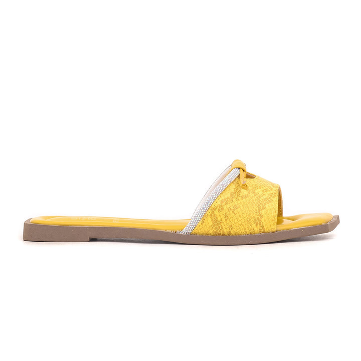 Yellow Formal Slipper FR7915