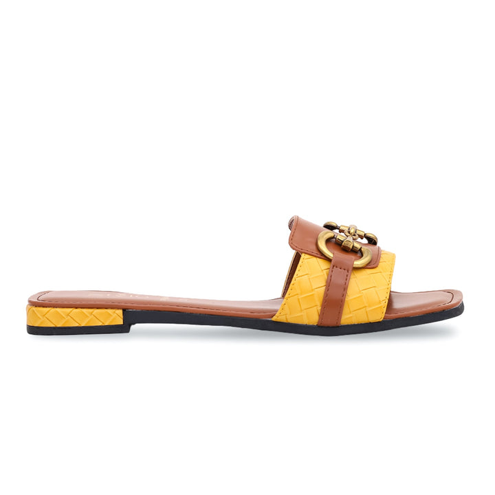 Yellow Formal Slipper FR8049