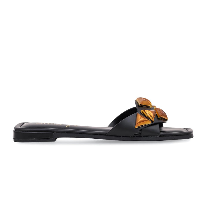 Black Formal Slipper FR8067