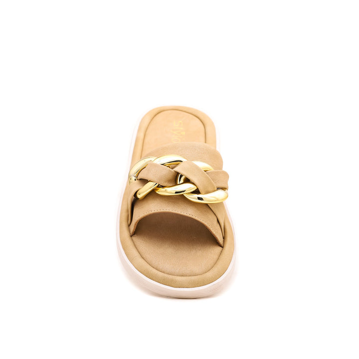 Beige Formal Slipper FR8108