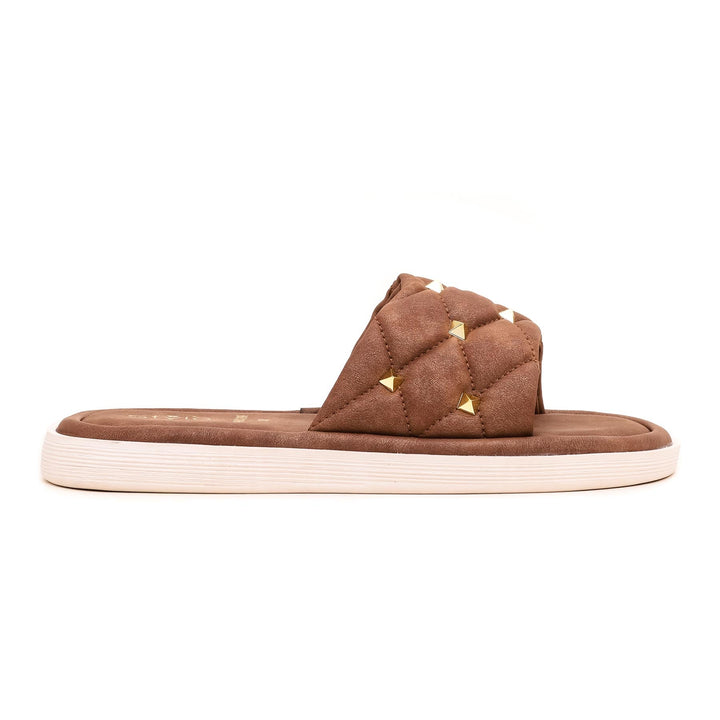 Brown Formal Slipper FR8109