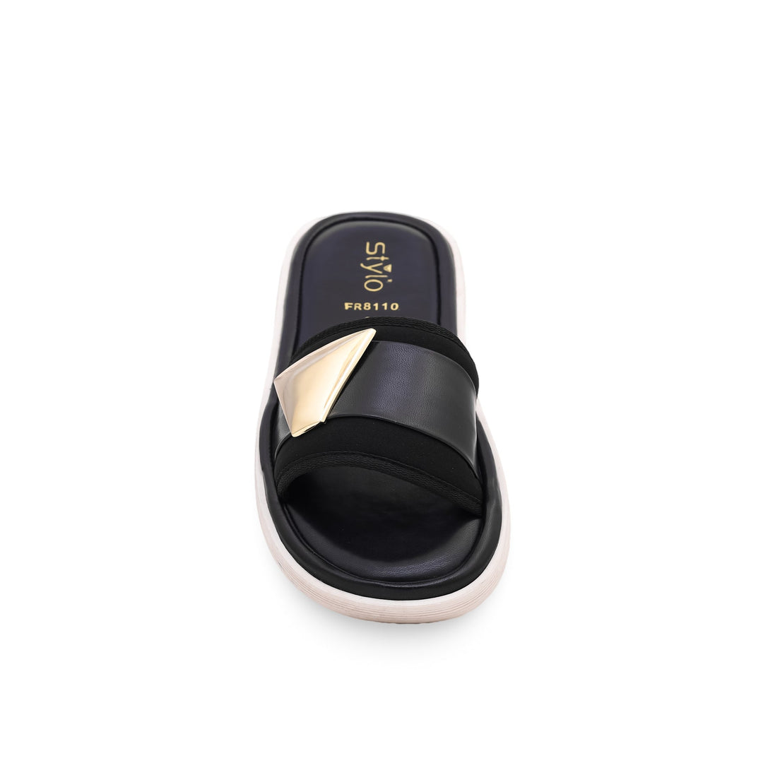 Black Formal Slipper FR8110