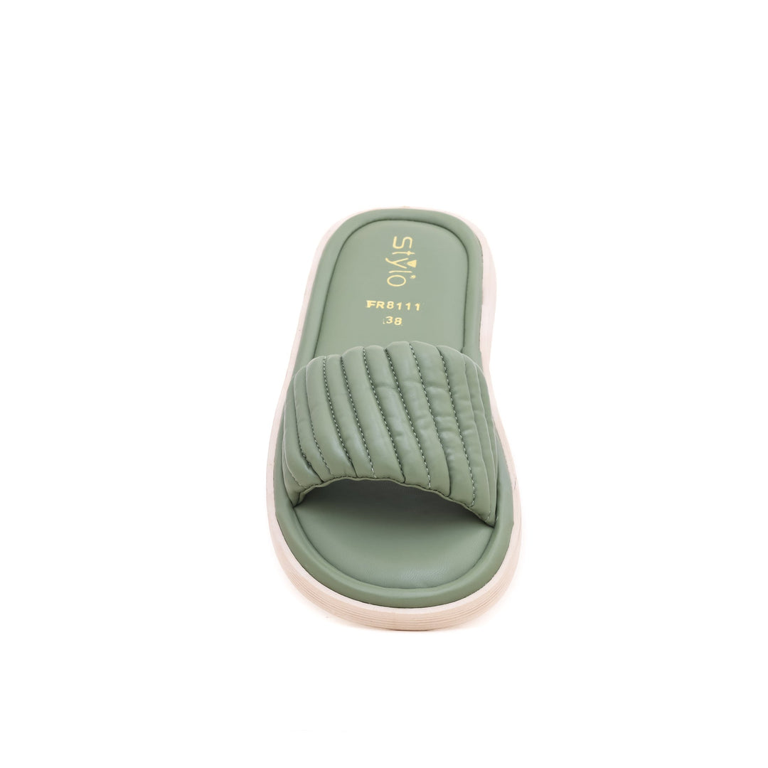 Green Formal Slipper FR8111