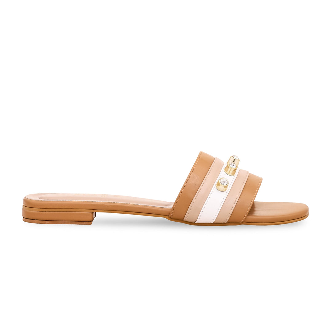 Beige Formal Slipper FR8129