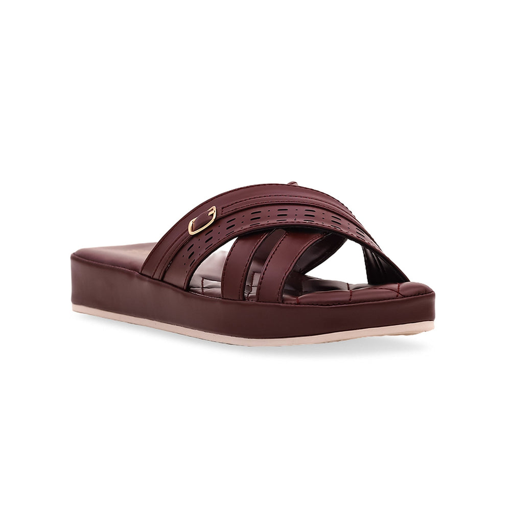 Maroon Formal Slipper FR8190