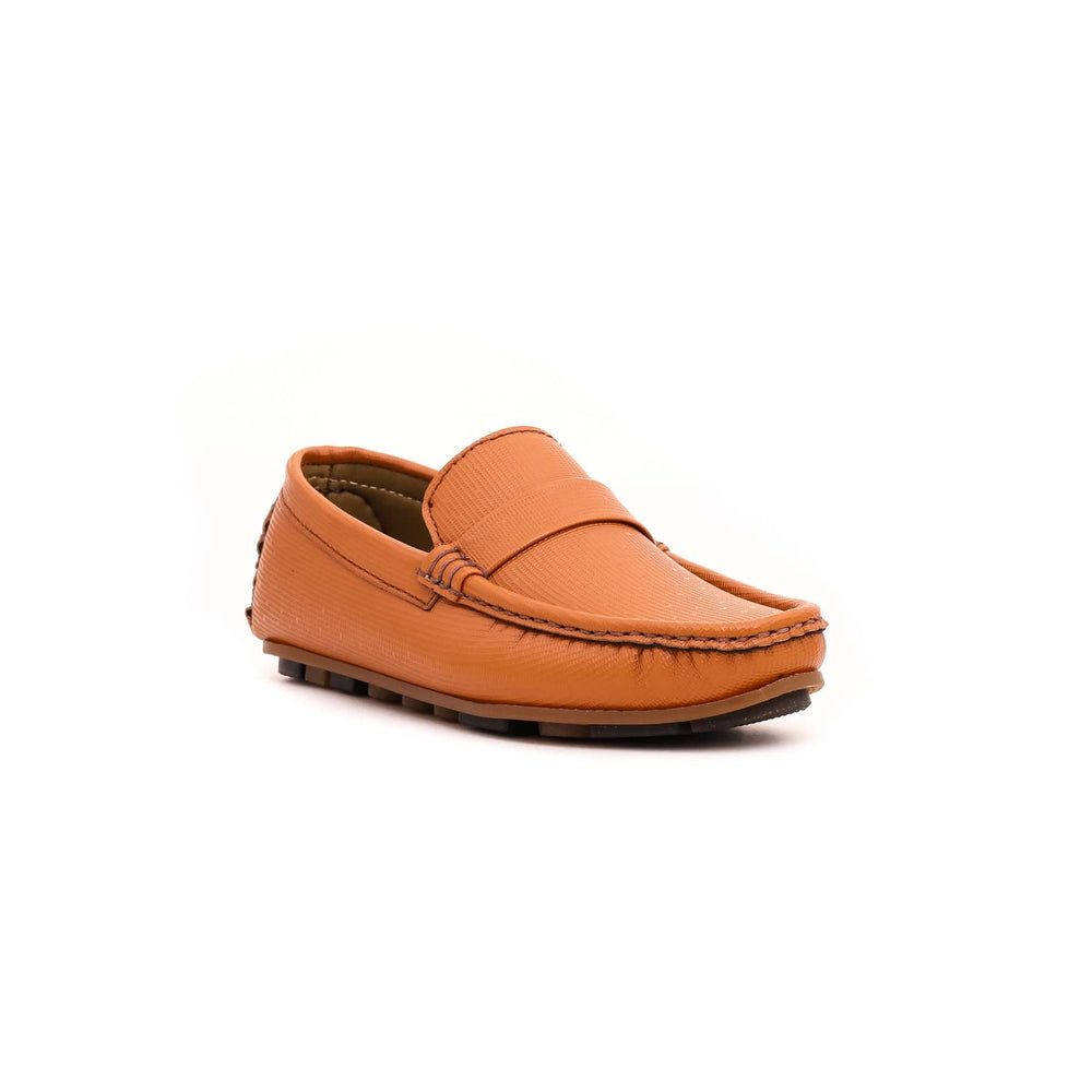 Boys Mustard Formal Moccasin KD0380