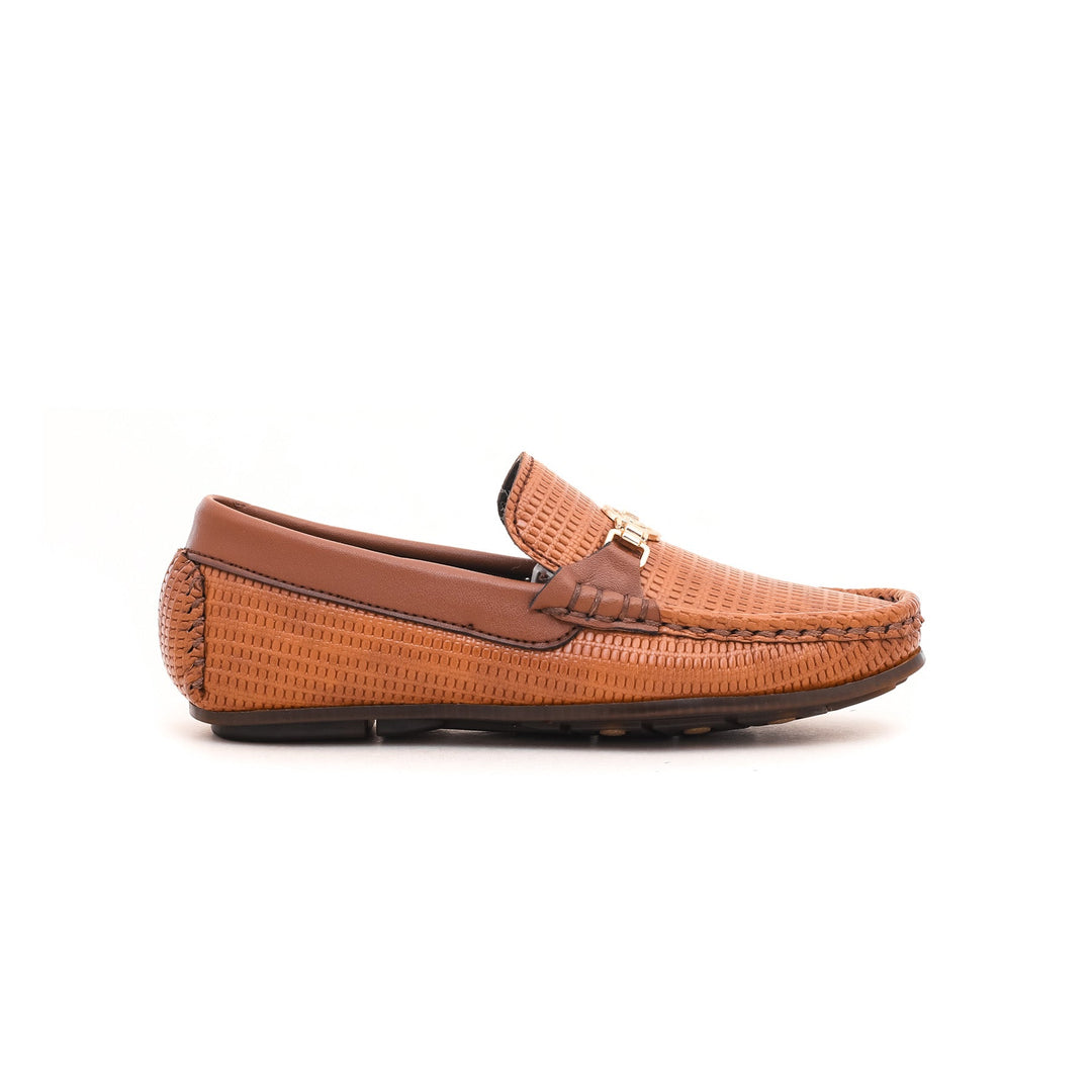 Boys Mustard Formal Moccasins KD0404