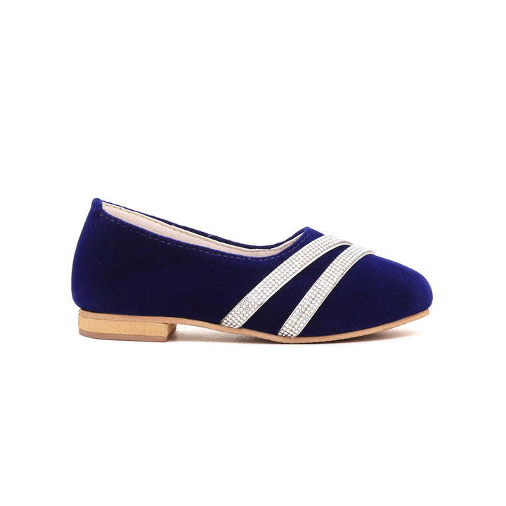 Girls Navy Formal Pumps KD0453